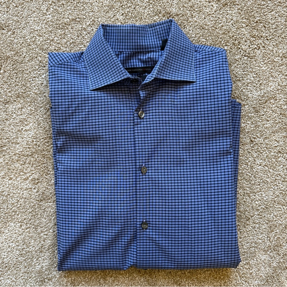 John Varvatos Star USA Slim Fit Men’s Button Down 15.5” 32/33
